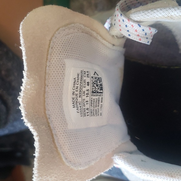 Well-worn Suede One Star Skate Sneakers in Blue & White - Picture 8 of 11